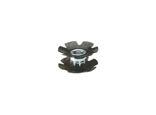 Ahead Stjerneinnsats 1 1/8" 1 1/8" (25mm), sort, stål 
